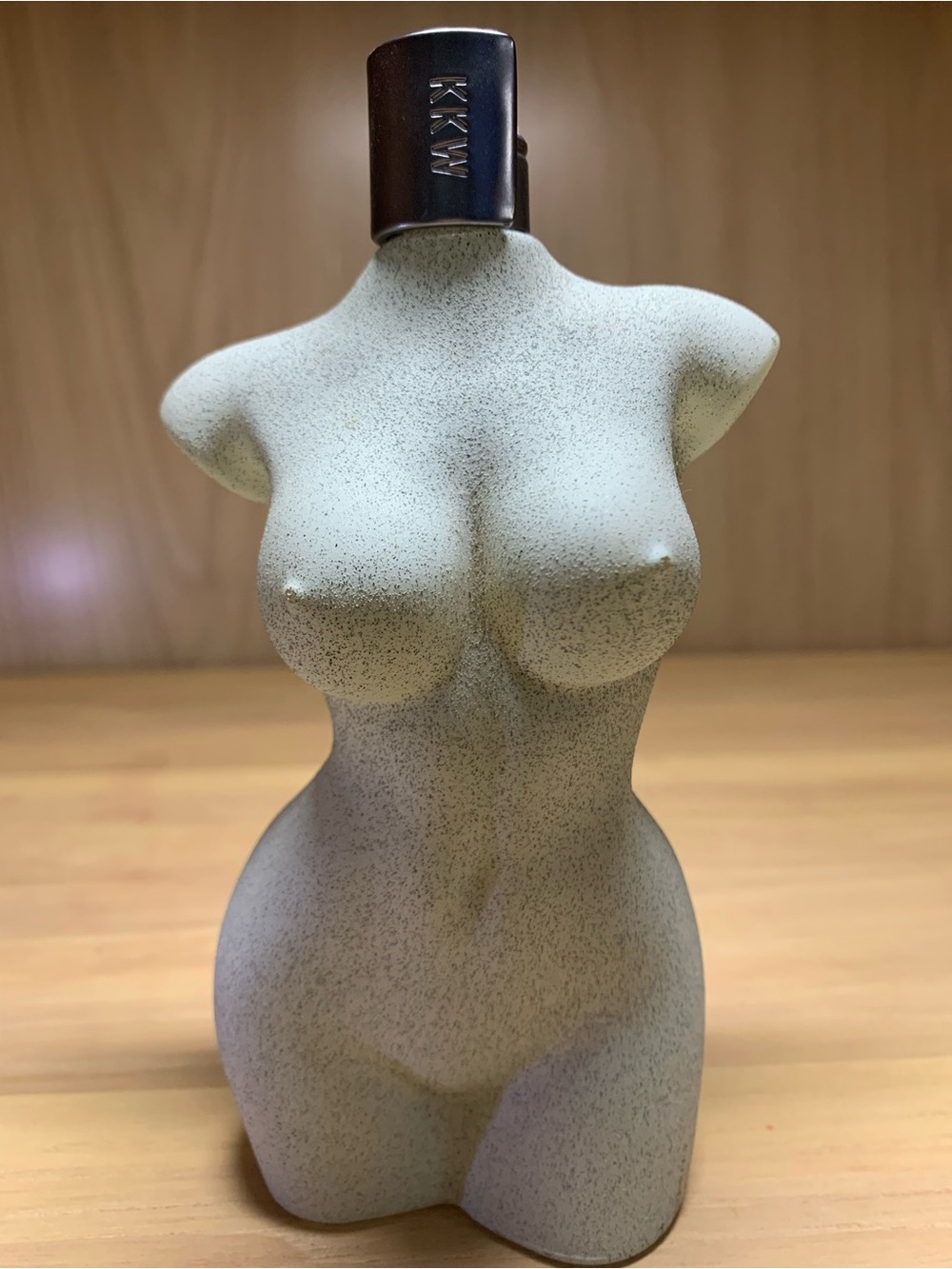 KKW Body III Sculptural Perfume Bottle - Speckled Light Green
